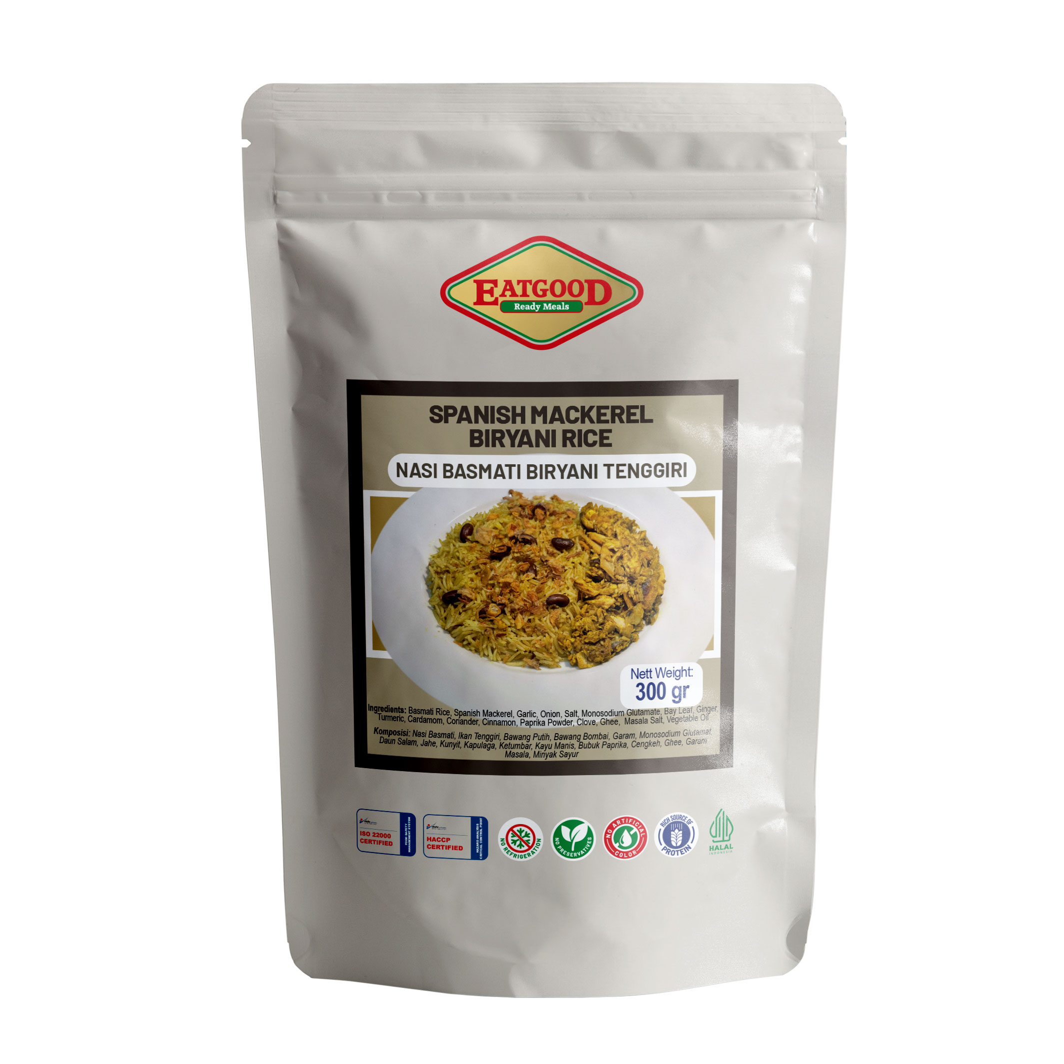 Spanish Mackerel Biryani Rice 300 gr